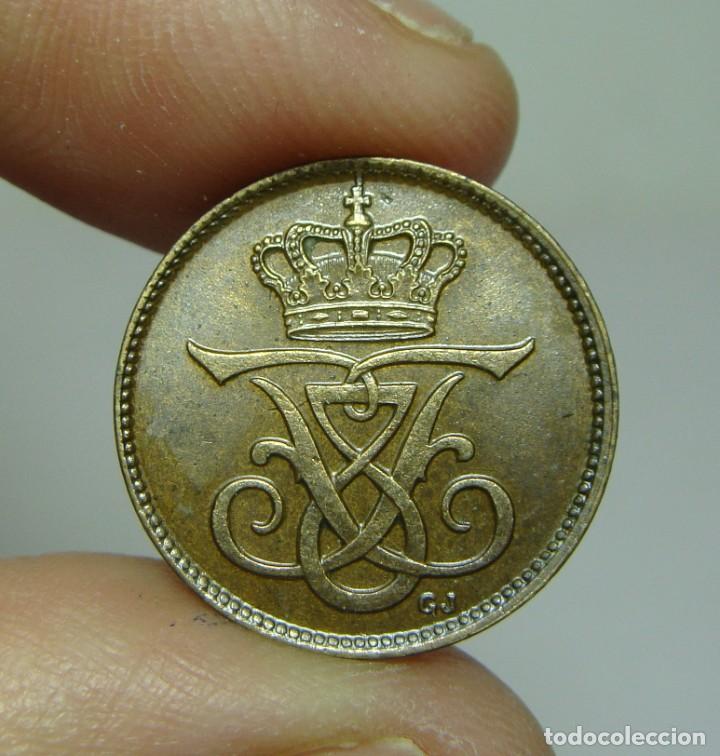 Monedas antiguas de Europa: 1 ore. Dinamarca - 1907 - Foto 1