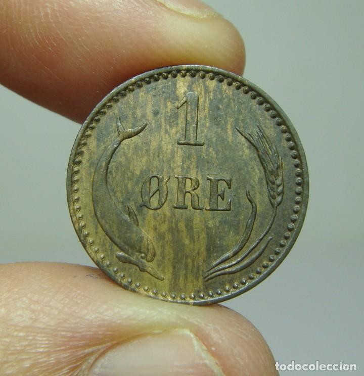 Monedas antiguas de Europa: 1 Ore. Dinamarca - 1899 - Foto 2