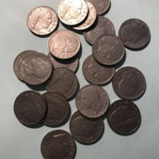 Monedas antiguas de Europa: ~ SET LOTE LOT 20 MONEDAS COINS 20 CENT 1940 Y 1941 ITALIA ITALY VARIAS CALIDADES ~. Lote 331031653
