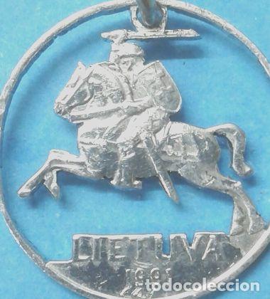 Monedas antiguas de Europa: moneda de lituania calada mano c49 - Foto 1