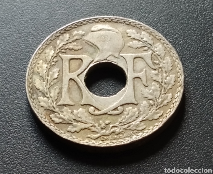 Monedas antiguas de Europa: MONEDA - FRANCIA 10 CENTIMOS 1921 - Foto 4