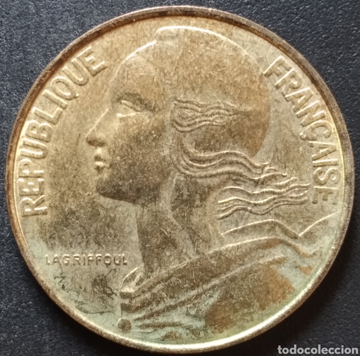 Monedas antiguas de Europa: MONEDA - FRANCIA 20 CENTIMOS 1996 - Foto 2