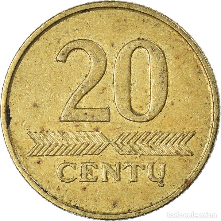 Monedas antiguas de Europa: [#1010464] Moneda, Lituania, 20 Centu, 2007 - Foto 2