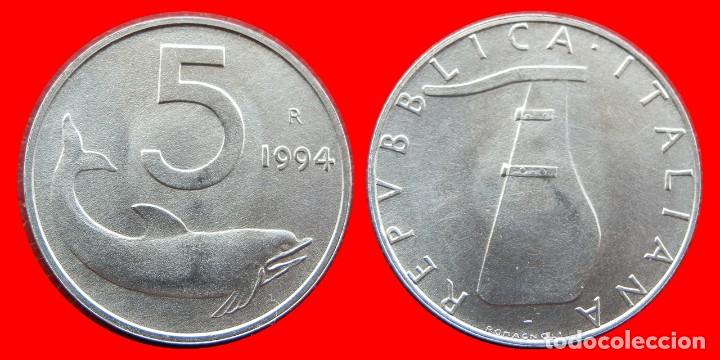 Monedas antiguas de Europa: 5 LIRAS 1994 SIN CIRCULAR ITALIA-5166SC