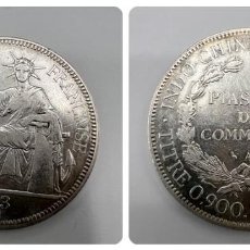Monedas antiguas de Europa: MONEDA. FRANCIA INDOCHINA, 1913. PIASTRE DE COMMERCE. VER FOTOS