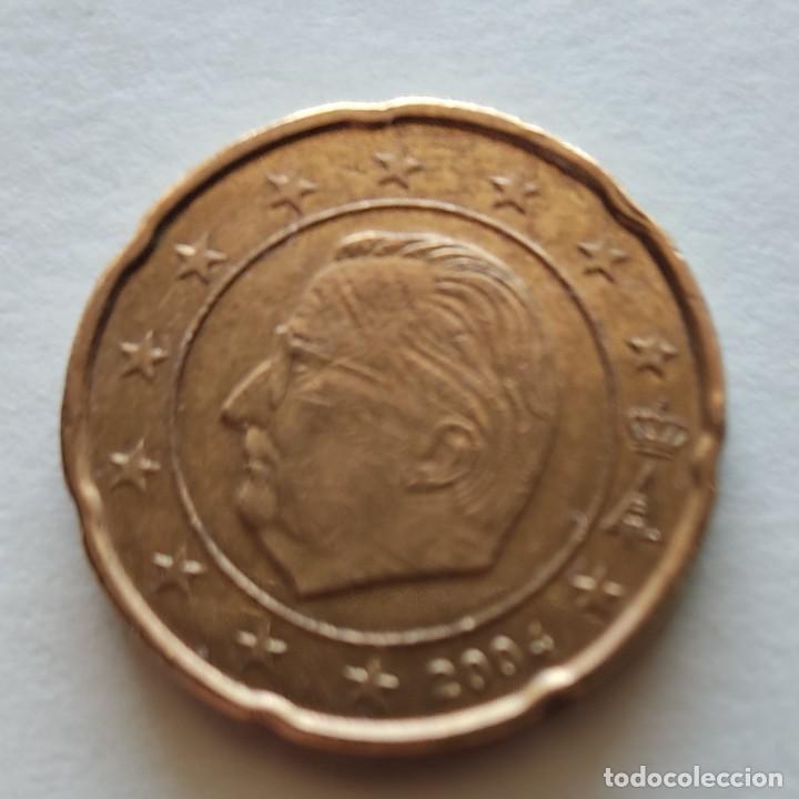 Monedas antiguas de Europa: Belgica-20 centimos-2004