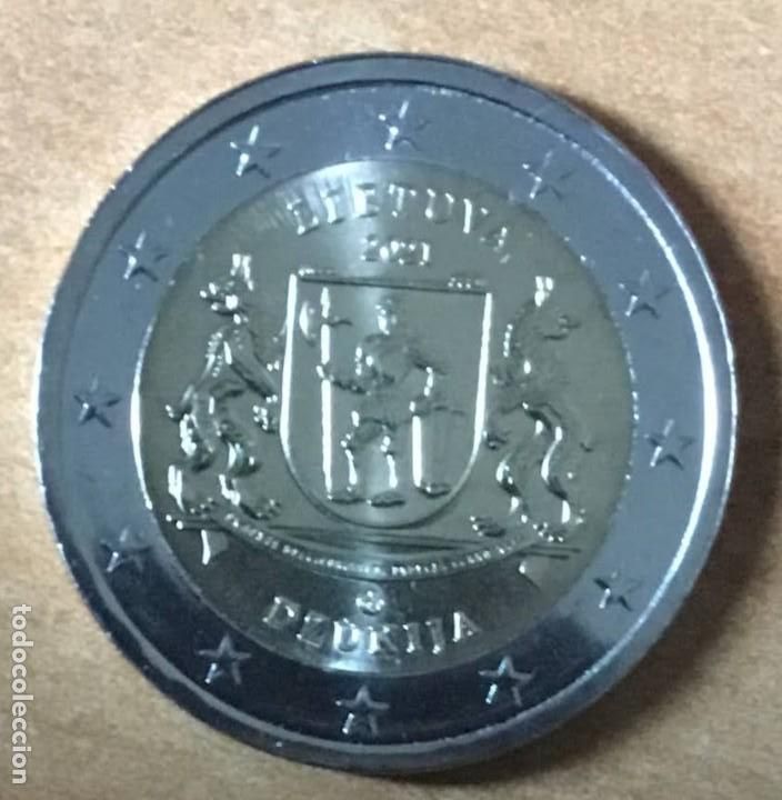 Monedas antiguas de Europa: Moneda 2 Euros Conmemorativa Lituania 2021 - Regiones etnogr&aacute;ficas lituanas - Dzūkija