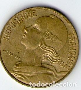 Monedas antiguas de Europa: 20 centimes 1984 francia - Foto 2