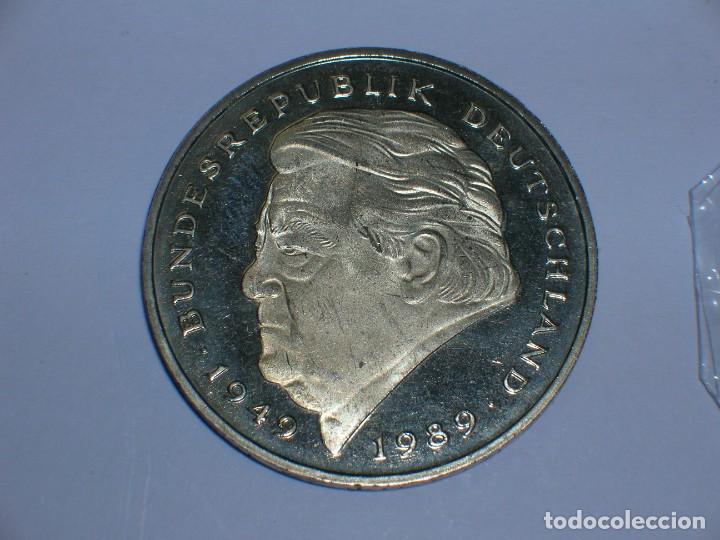 Alte M&uuml;nzen aus Europa: ALEMANIA- 2 MARCOS STRAUSS 1999 F (6778)
