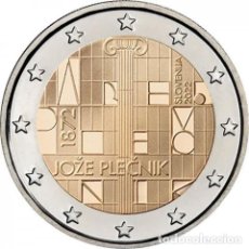 Monedas antiguas de Europa: 2 EURO ESLOVENIA 2022 ”JOŽE PLEČNIK” SC. Lote 365924346