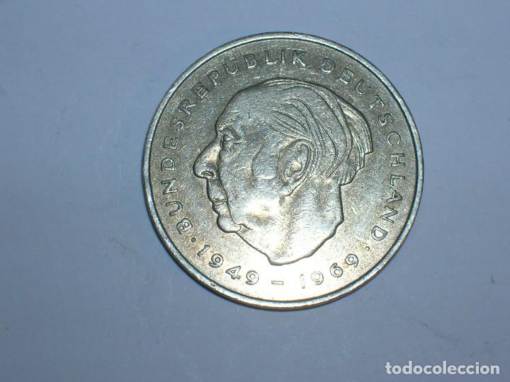 Monete antiche di Europa: ALEMANIA- 2 MARCOS HEUSS 1972 J (6135)