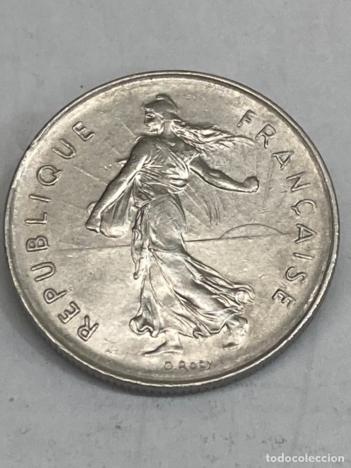 Monedas antiguas de Europa: Moneda 5 francs 1972 - Foto 1