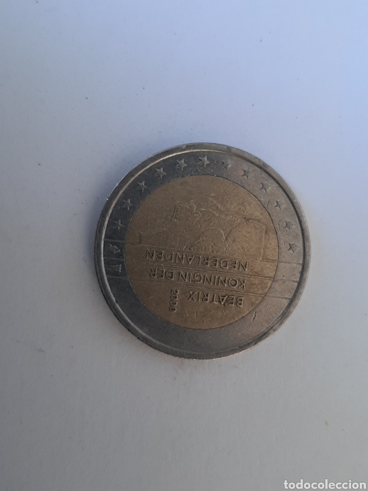 Monedas antiguas de Europa: Beatrix Holanda 2000 moneda 2 euros - Foto 1