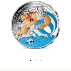 Monedas antiguas de Europa: 10 EUROS ASTERIX 2020 COLOREADA PLATA. Lote 340098268