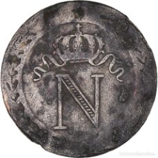 Monedas antiguas de Europa: [#1060259] MONEDA, FRANCIA, NAPOLÉON I, 10 CENTIMES, 1808, LILLE, BC+, VELLÓN, KM:676.9. Lote 340294518