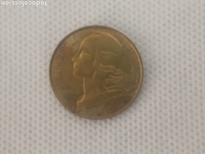 Monedas antiguas de Europa: Francia moneda 20 c&eacute;ntimos 1977 - Foto 1