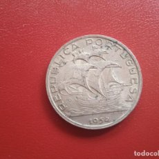 Monedas antiguas de Europa: PORTUGAL, 10 ESCUDOS 1954. PLATA. Lote 341359818