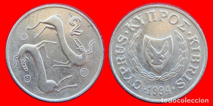 Monedas antiguas de Europa: 2 CENTIMOS 1994 CHIPRE-74743 - Foto 1