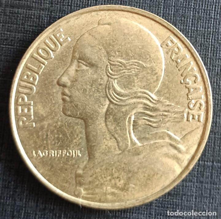 Monedas antiguas de Europa: 20 centimes 1984 - Francia - Foto 2