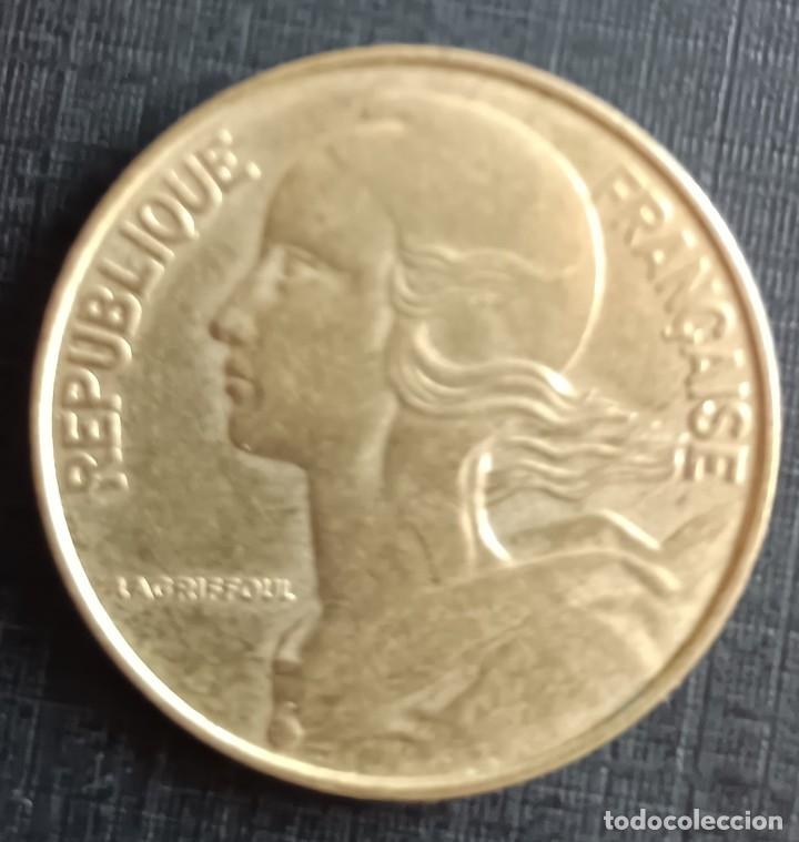 Monedas antiguas de Europa: 20 centimes 1978 - Francia - Foto 2