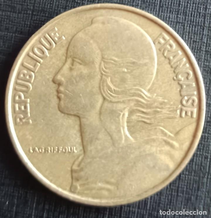 Monedas antiguas de Europa: 20 centimes 1971 - Francia - Foto 2