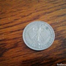 Monedas antiguas de Europa: MONEDA 2 MARCOS ALEMANIA OCCIDENTAL. AÑO 1970