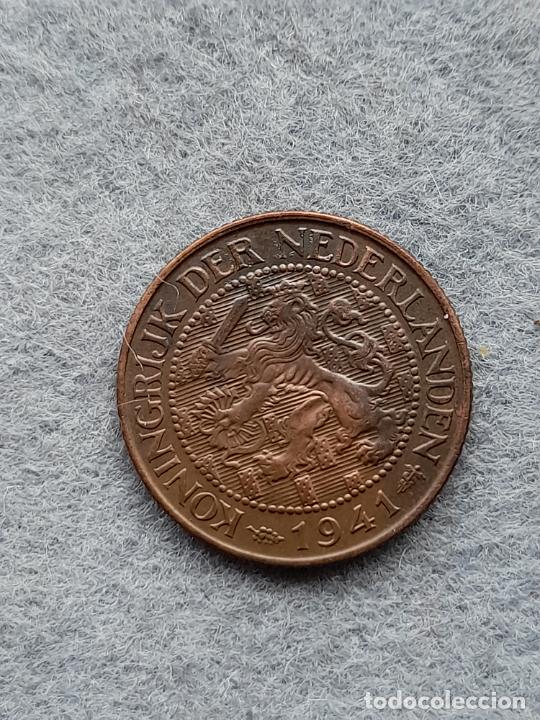 Monedas antiguas de Europa: Holanda. 1 C&eacute;ntimo. A&ntilde;o 1941 - Foto 1