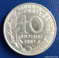 Monedas antiguas de Europa: 10 CENTIMES 1987 - FRANCIA. Lote 342527883