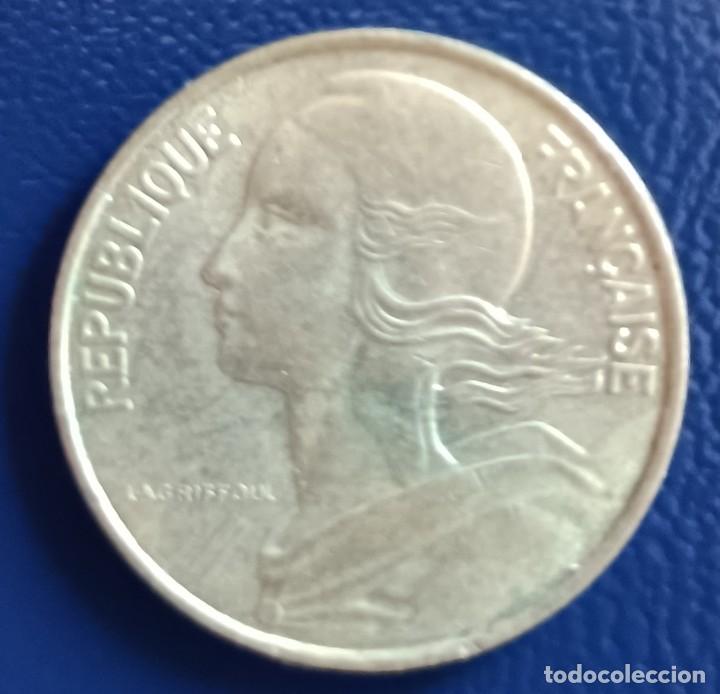 Monedas antiguas de Europa: 10 centimes 1976 - Francia - Foto 2