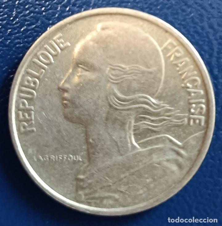 Monedas antiguas de Europa: 10 centimes 1964 - Francia - Foto 2