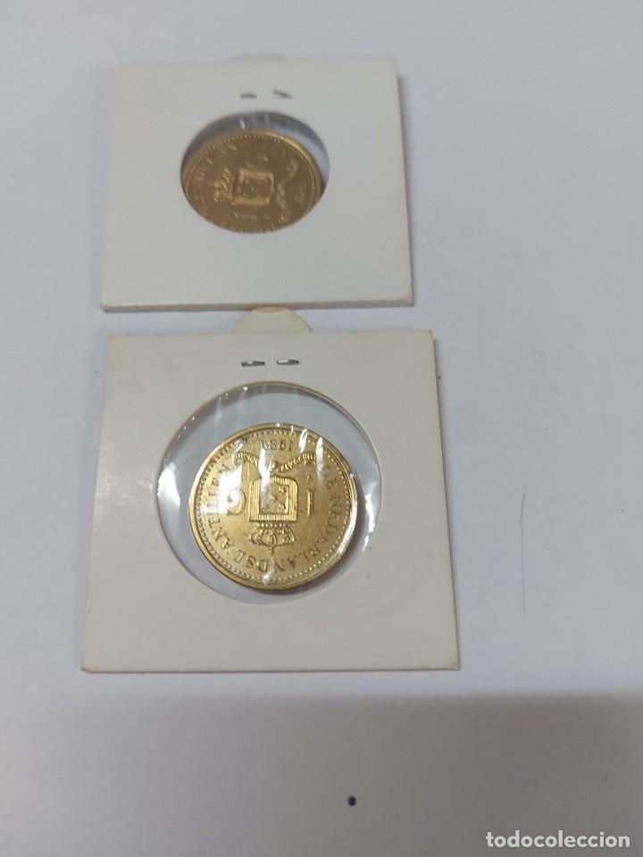 Monedas antiguas de Europa: 2 monedas holanda a&ntilde;o 1989 - Foto 2