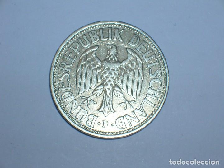 Old Coins of Europe: ALEMANIA- 1 MARCO 1954 F (6927)