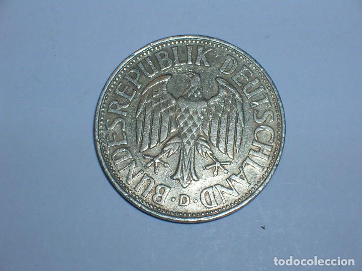 Old Coins of Europe: ALEMANIA- 1 MARCO 1960 D (6950)