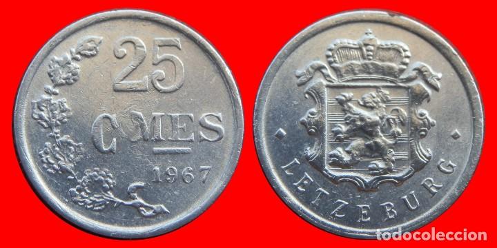 Monedas antiguas de Europa: 25 CENTIMOS 1967 LUXEMBURGO-74960 - Foto 1