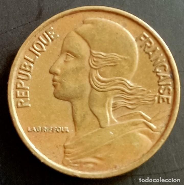 Monedas antiguas de Europa: 5 centimes 1966 - Francia - Foto 2