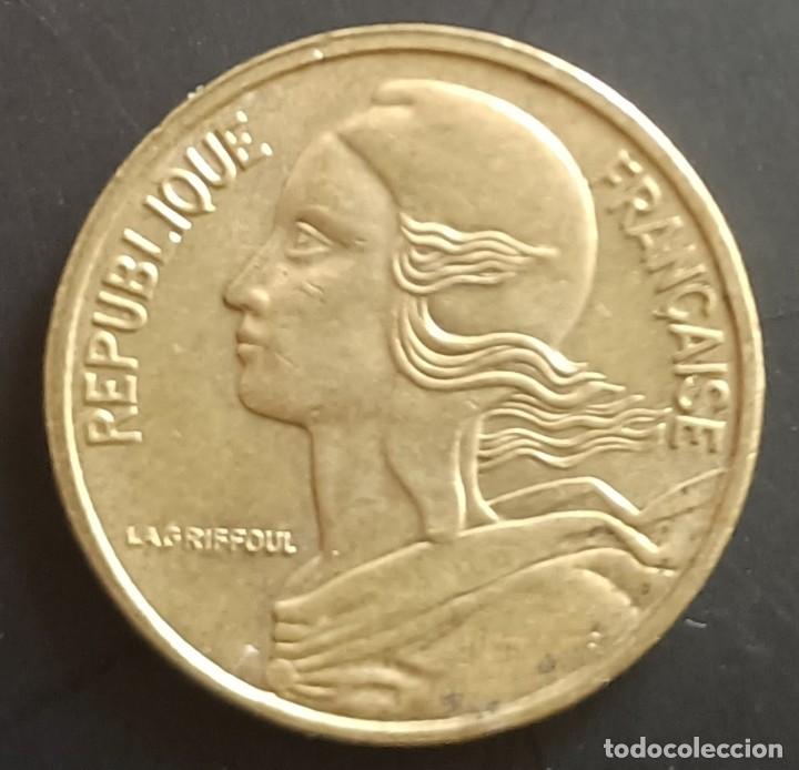 Monedas antiguas de Europa: 5 centimes 1982 - Francia - Foto 2