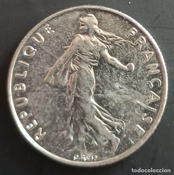 Monedas antiguas de Europa: 50 centimes 1984 - Francia - Foto 2