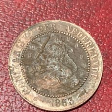 Monedas antiguas de Europa: HOLANDA 2 1/2 CENT 1883 RARA. Lote 343999778
