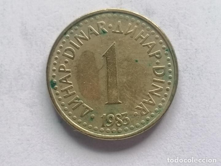 Monedas antiguas de Europa: MONEDA 1 DINAR, 1983, YUGOSLAVIA - Foto 1