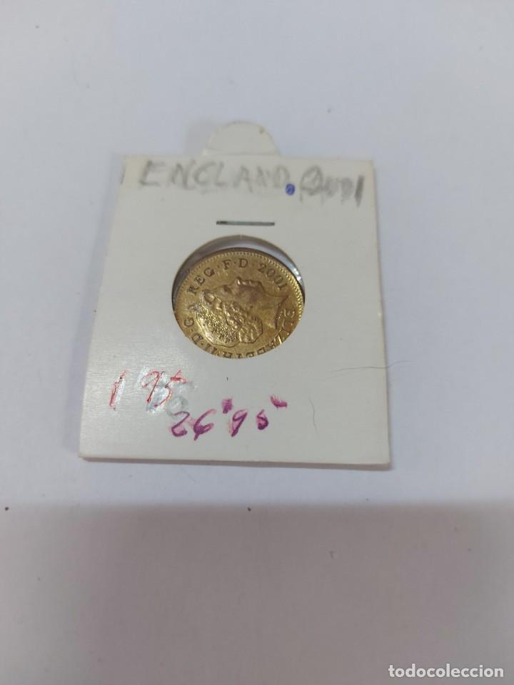 Monedas antiguas de Europa: moneda England y3mas - Foto 1