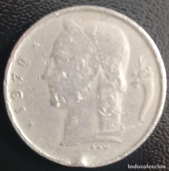 Alte M&uuml;nzen aus Europa: 1 Franco 1970 - B&eacute;lgica (Belgie)
