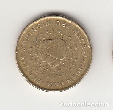 Monedas antiguas de Europa: HOLANDA 20 C&Eacute;NTIMOS DE EURO 2000. - Foto 1