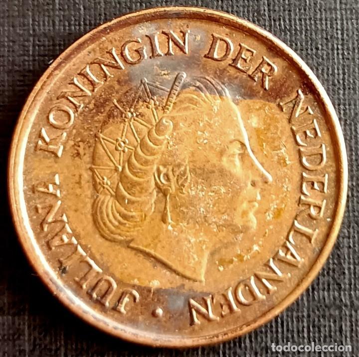 Monedas antiguas de Europa: 5 C&eacute;ntimos 1969 - Holanda - Foto 2