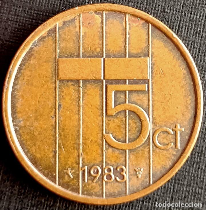 Monedas antiguas de Europa: 5 C&eacute;ntimos 1983 - Holanda - Foto 1