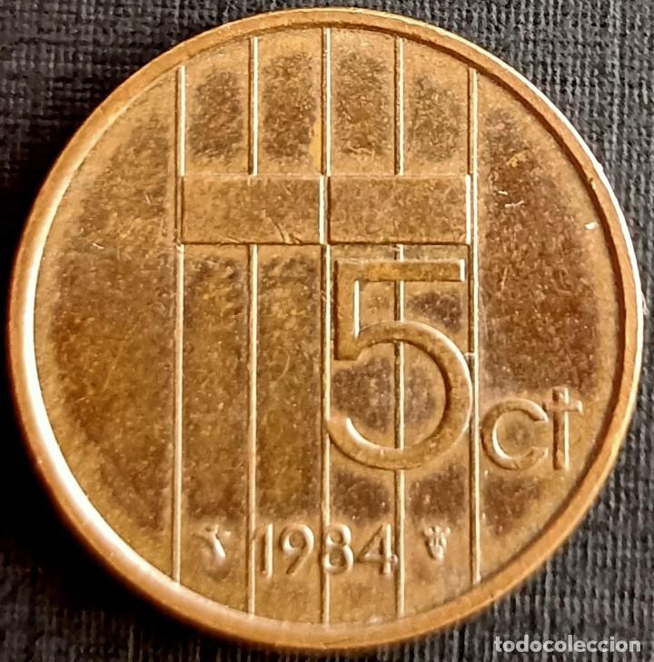 Monedas antiguas de Europa: 5 C&eacute;ntimos 1984 - Holanda - Foto 1