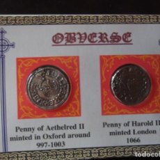 Monedas antiguas de Europa: 997-1003 + 1066 DOS MONEDAS ANTIGUAS SAXON. Lote 346753963
