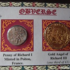 Monedas antiguas de Europa: 1189-99 + 1463-85 DOS MONEDAS RICHARD 1 & RICHARD III. Lote 346755298