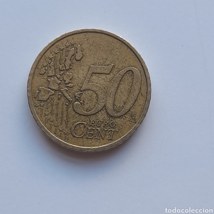 Monedas antiguas de Europa: 50 cent Grecia 2002 - Foto 2