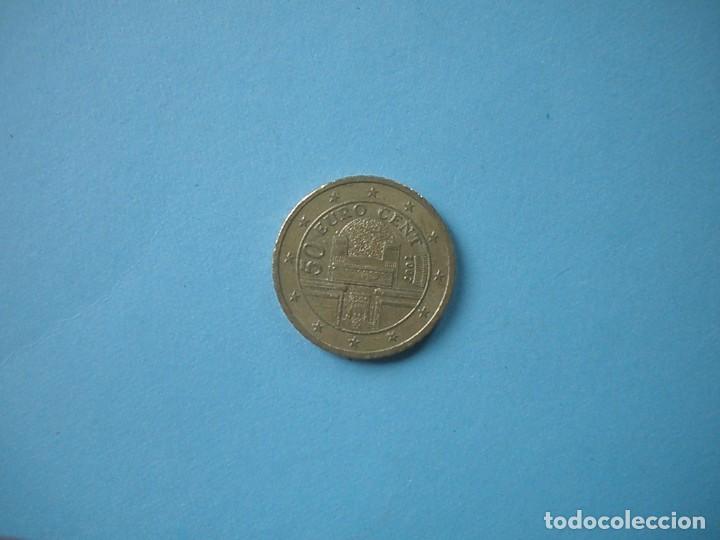 Monedas antiguas de Europa: AUSTRIA 50 C&Eacute;NTIMOS 2002 - MBC. - Foto 1