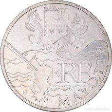 Monnaies anciennes de Europe: [#188437] FRANCIA, 10 EURO, MAYOTTE, EUROS DES RÉGIONS, 2011, SC, PLATA. Lote 348776566